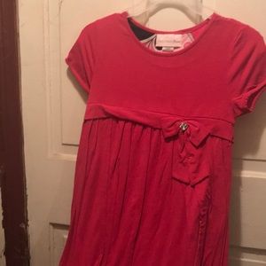 Girl’s plus pink dress